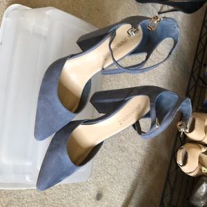 Blue heels